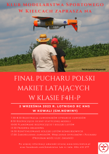 Finał Pucharu Polski Makiet Latających w klasie F4H-P